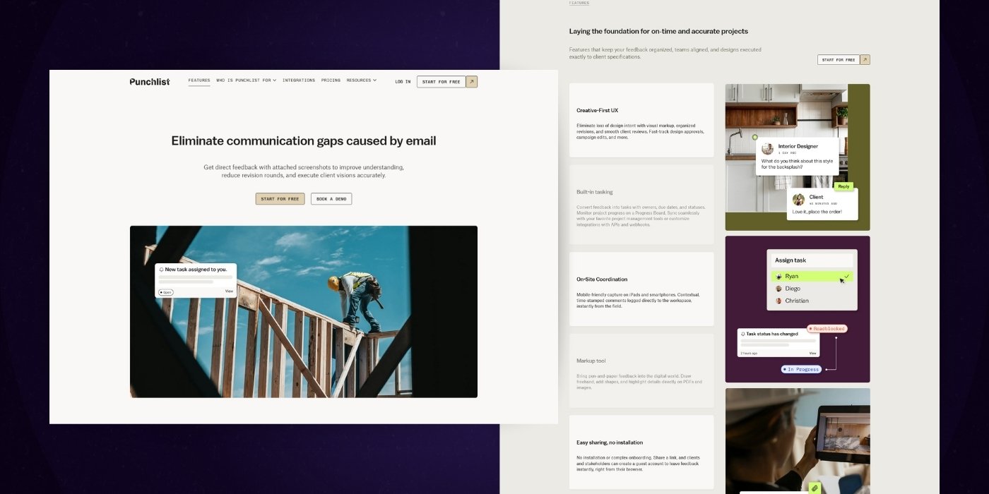 01 - Service Page Examples - Punchlist 01 - Service Page Examples - Punchlist