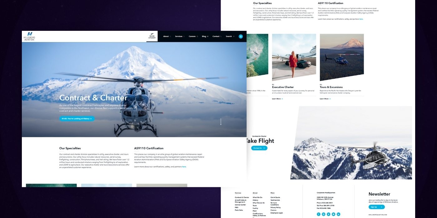 04 - Service Page Examples - Hillsboro Aviation 04 - Service Page Examples - Hillsboro Aviation