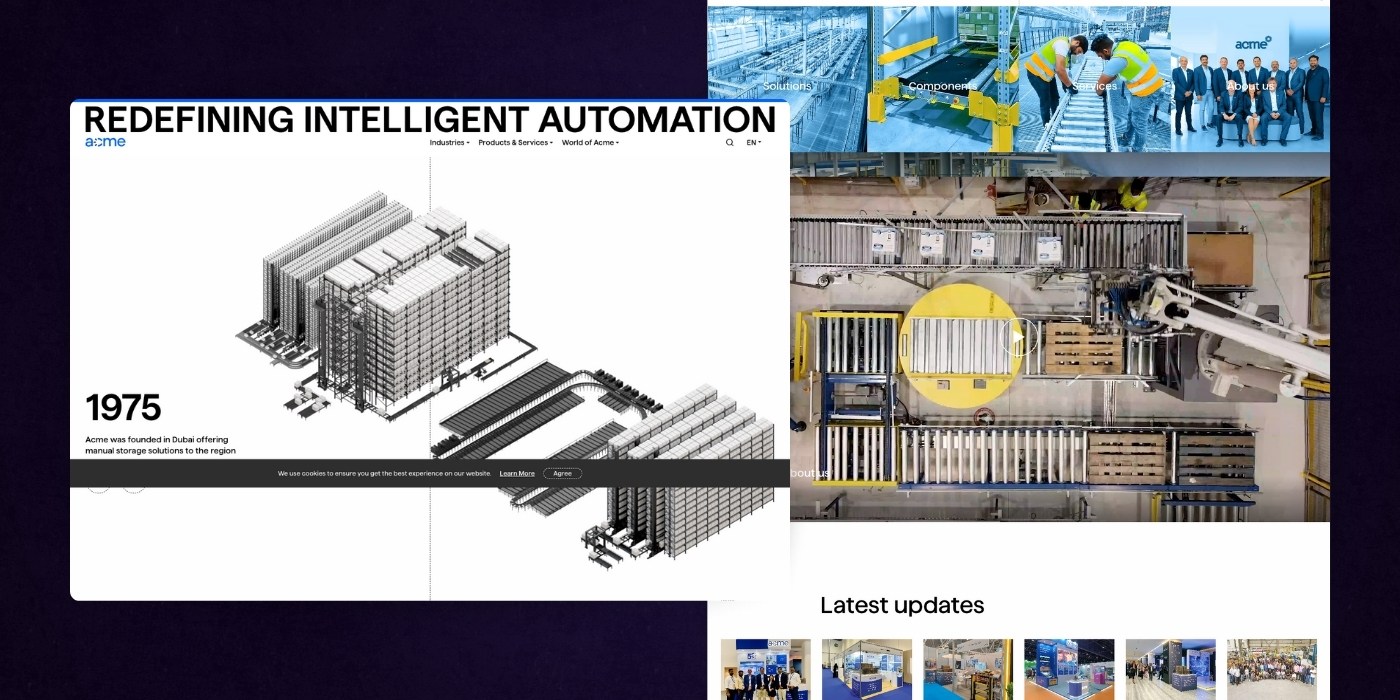 01 - Website Example 09 - ACME