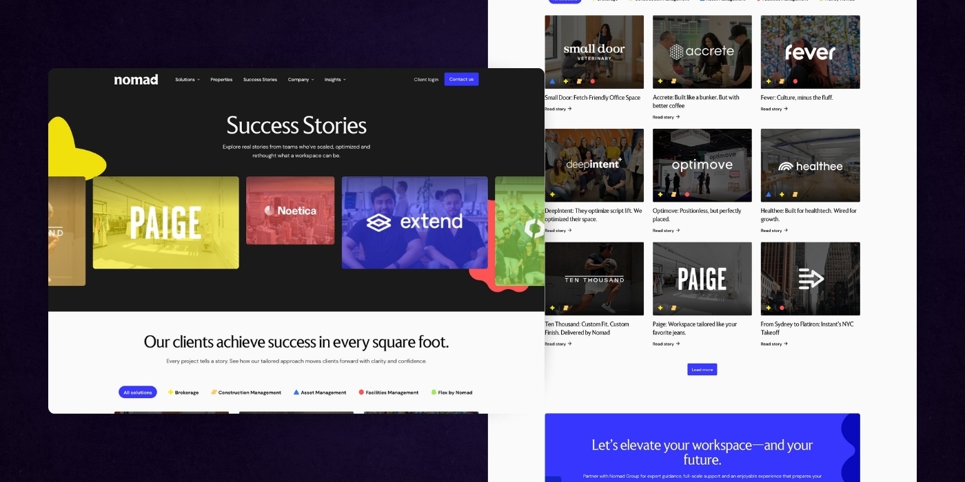 01 - Website Example 20 - Nomad