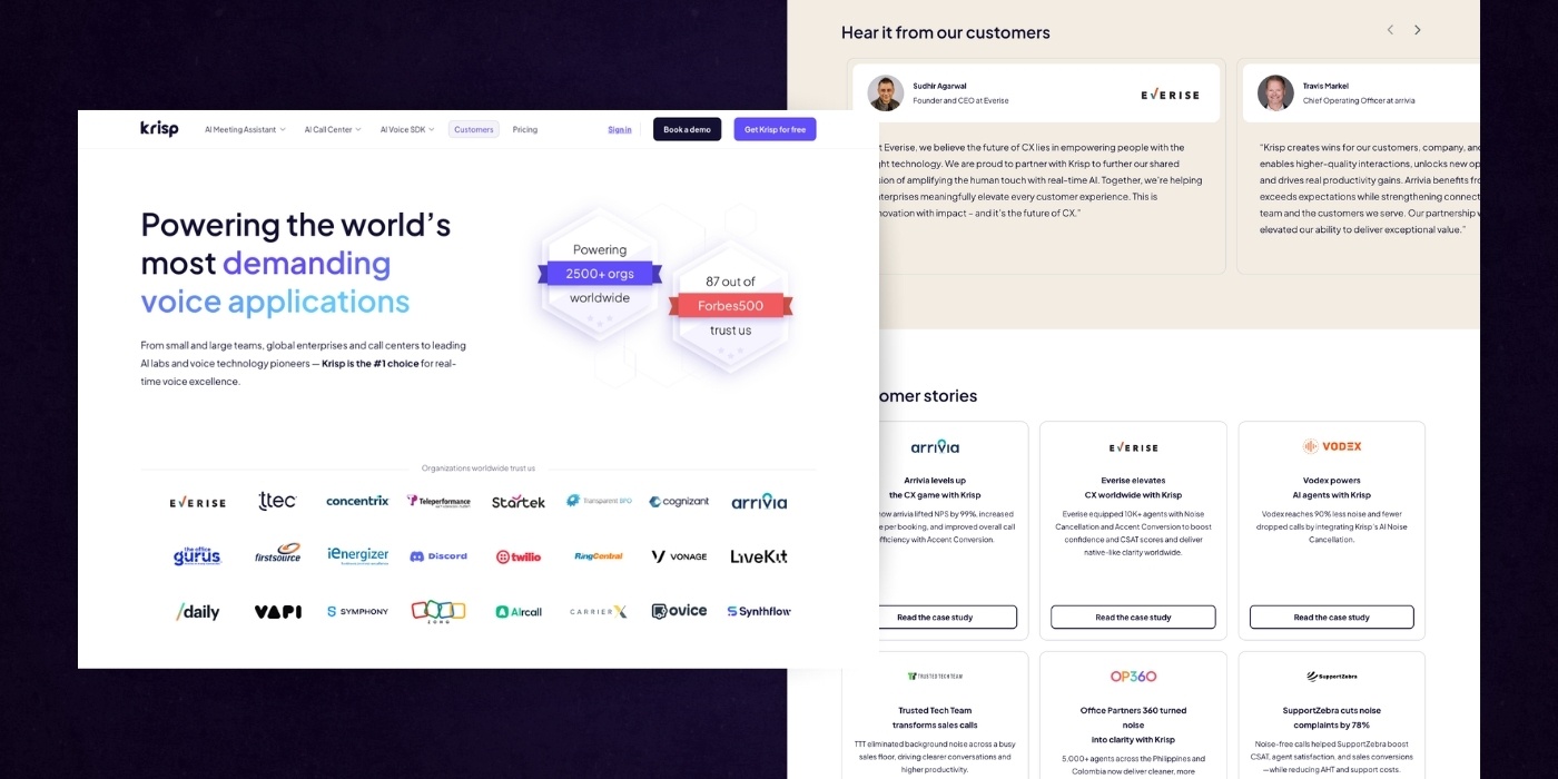 03 - Krisp Customer Success 03 - Krisp Customer Success