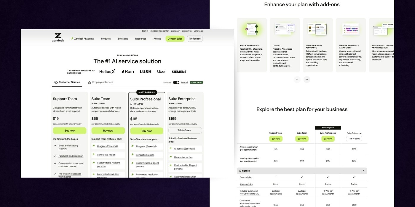 09 - Zendesk Pricing 09 - Zendesk Pricing