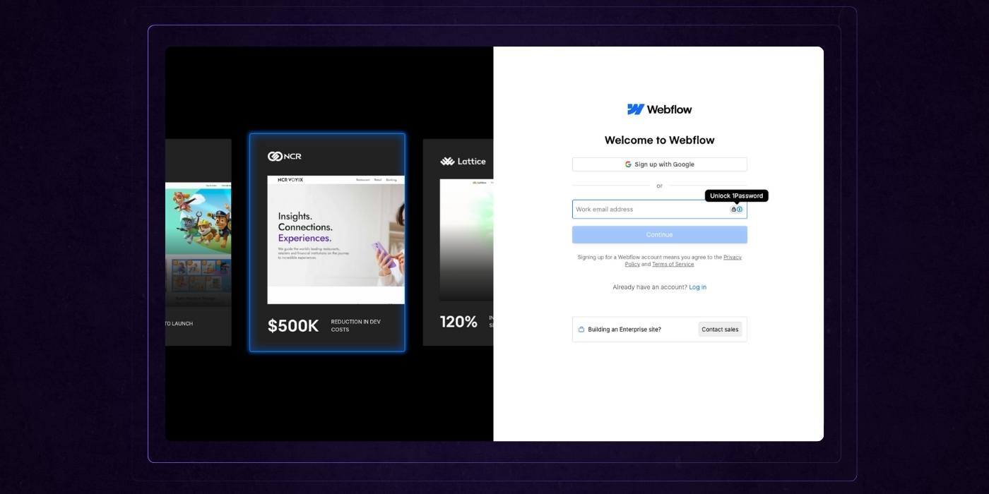 15 - Webflow Sign Up 15 - Webflow Sign Up