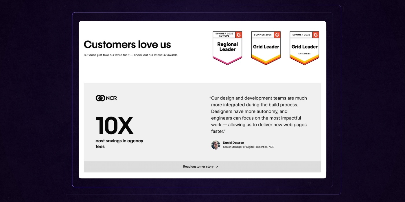 08 - Embedded testimonials