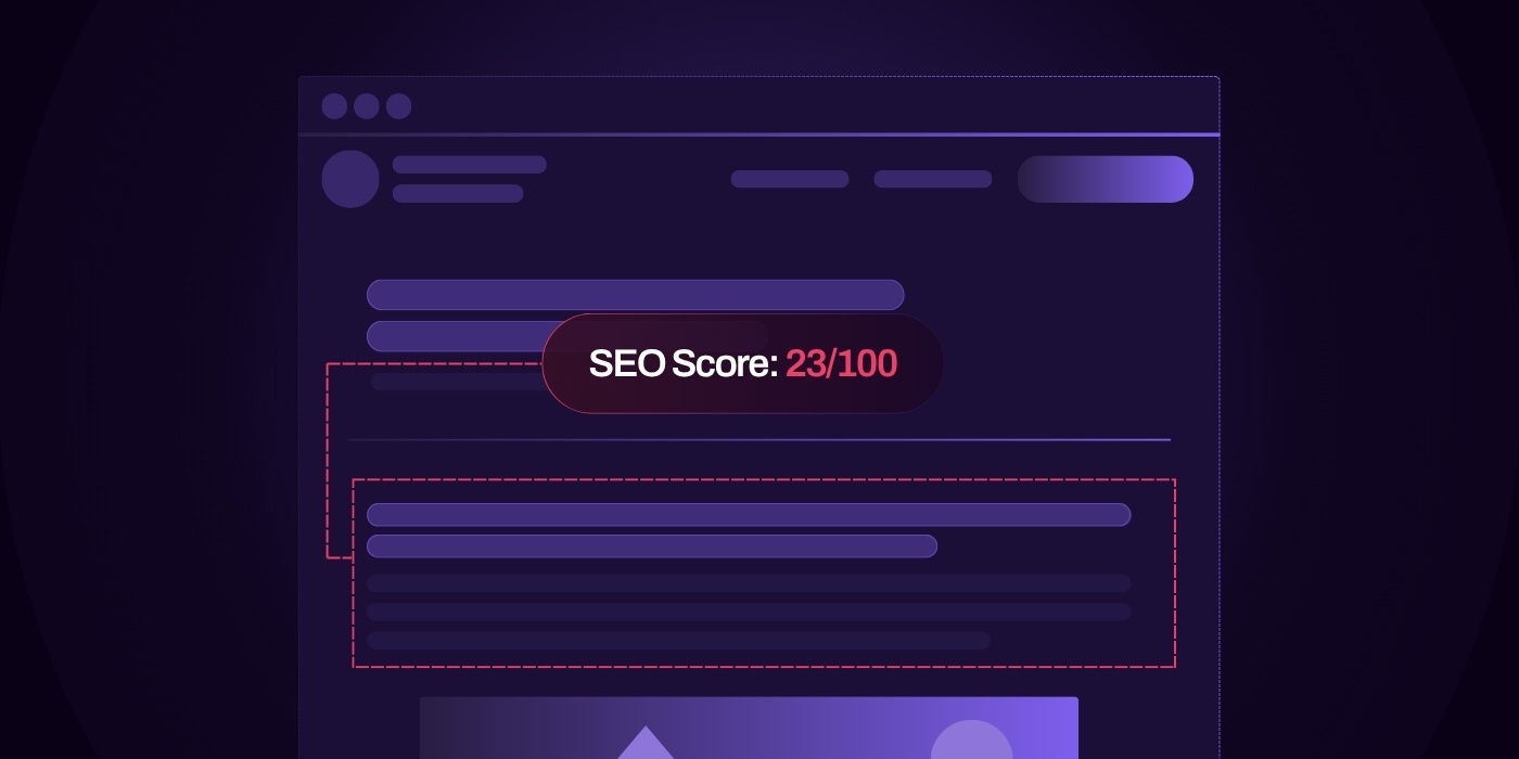 05 - Ignoring on-page SEO graphic