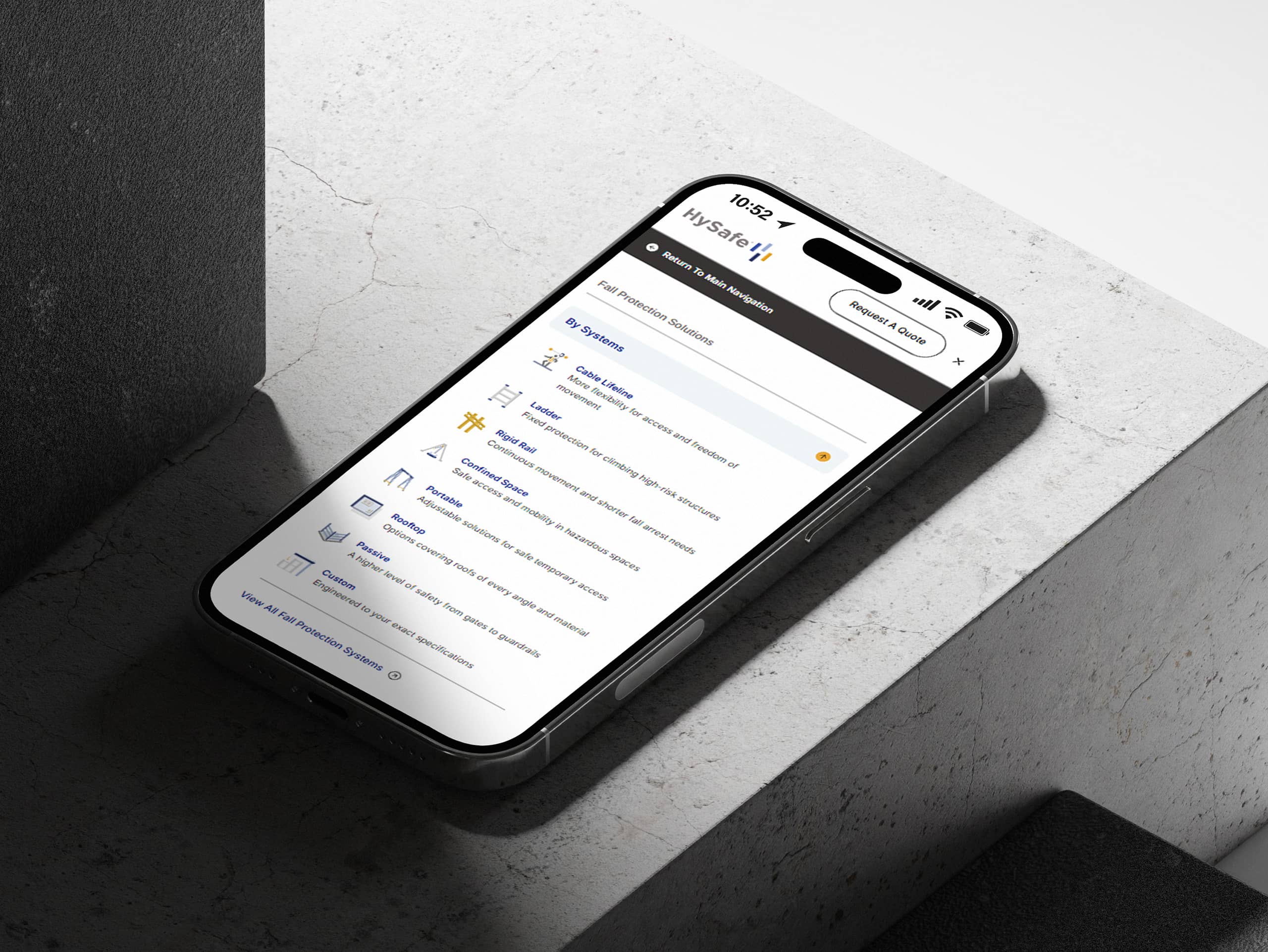 02 - Hysafe Navigation Mobile 02 - Hysafe Navigation Mobile