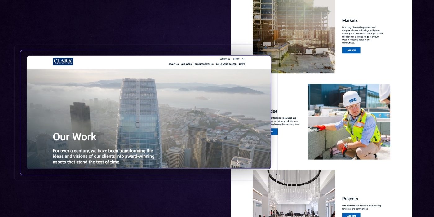 05 - Website Example - Clark Construction